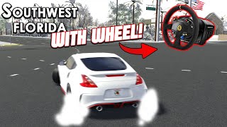 PLAYING SWFL WITH A WHEEL  ROBLOX  Southwest Florida [upl. by Osrit]