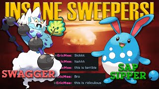 MIRROR HERB THUNDURUS and SAP SIPPER AZUMARILL GO BALLISTIC pokemonshowdown smogon salt [upl. by Ahsiym]