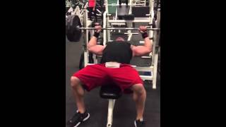 Bench press 315 for reps bodybuilding [upl. by Dusen965]