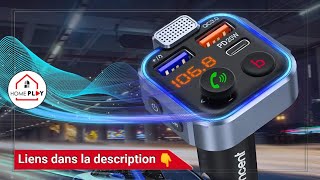 Transmetteur FM MP3 Bluetooth 50 Lencent [upl. by Lajet]