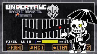 Undertale Tears In The Rain  Sans Battle  NO HIT  Fireds Take [upl. by Sly544]