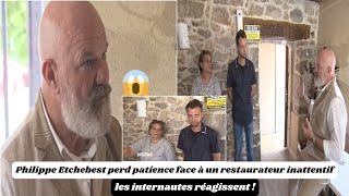 Cauchemar en cuisine  Philippe Etchebest perd patience face à un restaurateur inattentif [upl. by Kacey159]