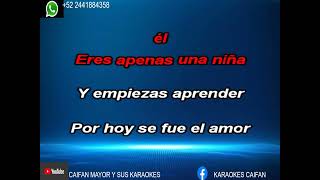 pegasso  Cosas Del Amor karaoke  COROS ORIGINALES [upl. by Brig]