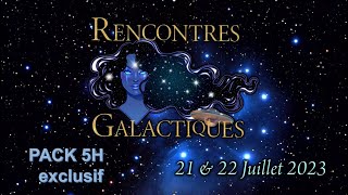 9 Rencontres Galactiques  Pack 5H exclusif en VOD  Elena  JeanCharles  Mélanie  David [upl. by Stormi560]