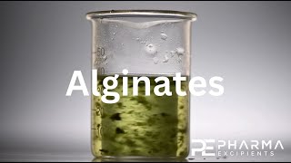 Alginates as Pharmaceutical Excipients [upl. by Kaitlin]