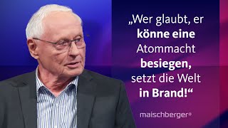 MarieAgnes StrackZimmermann und Oskar Lafontaine diskutieren über den UkraineKrieg  maischberger [upl. by Laney]