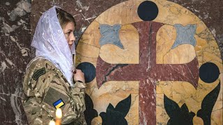 Ukrainer feiern mitten im Krieg orthodoxes Osterfest  AFP [upl. by Arrehs]