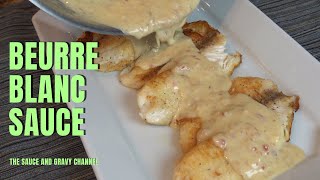 Beurre Blanc Sauce  How to Make Beurre Blanc Sauce  Fish Sauce  Butter Sauce  Beurre Blanc [upl. by Naitsabas]