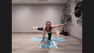 70 Min Moderate Yoga Flow with Core Balance amp More [upl. by Maggie723]