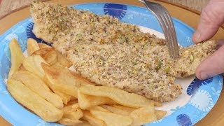 How to Grill Pistachio Crusted Fish  Recipe [upl. by Yorle351]