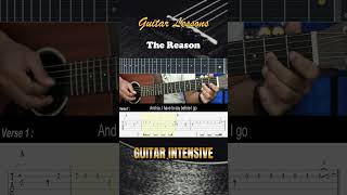 The Reason  Hoobastank  EASY Guitar Lessons TAB for Beginners  Guitar Tutorial [upl. by Weber]