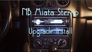 NB Miata Stereo Install [upl. by Lani]