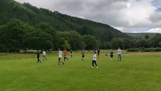 Kids Playing Football In Wicklow National Park Dublin Ireland [upl. by Kcirnek110]