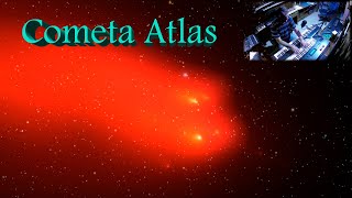 Cometa Atlas C2023 A3 TsuchinshanAtlas cometaatlas TsuchinshanATLAS [upl. by Eyk]