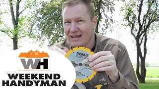 DeWALTTough Cordless Circular Hand Saw DCS393 By the Weekend Handyman [upl. by Teahan]