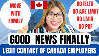 Good News Canada Is Giving Free Visa Sponsorship To Overseas Workers  You Dont Need IELTS [upl. by Andersen293]