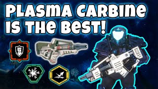 The Plasma Carbine is the Scouts STRONGEST Weapon  Deep Rock Galactic [upl. by Razaele]