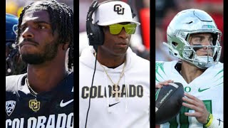 Deion Sanders Colorado Football vs Oregon football 2023 review x Shedeur Sanders x Travis hunter [upl. by Shandeigh]