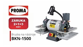 Bruska na nástroje Proma BKN1500 [upl. by Jarid]