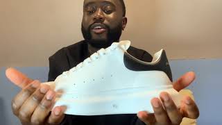 Alexander McQueen Oversized Sneaker Unboxing and Review [upl. by Shirline]