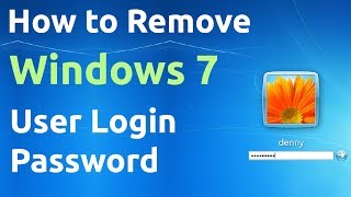 How to Remove Windows 7 User Login Password [upl. by Joni]