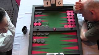 Mochy vs Georges Grünbaum 17p match Main 3rd round  Nordic Open 2014 34 [upl. by Rillings]