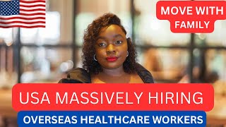 Why are USA companies hiring healthcare workers from overseas [upl. by Scrope]