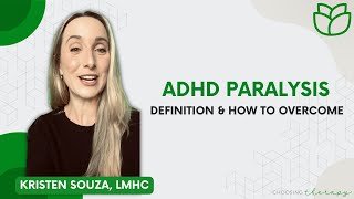 ADHD Paralysis Definition amp How to Overcome [upl. by Cataldo]