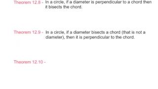 Geometry 122 Chords and Arcs [upl. by Hansel893]