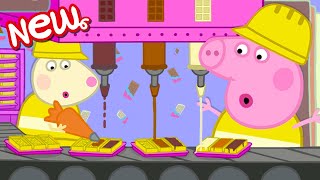 Peppa Pig Tales 🍫 The Chocolate Factory 🍫 Peppa Pig Episodes [upl. by Airlie]