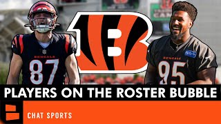 5 Bengals Players On The Roster Bubble Entering 2024 Training Camp Ft Tanner Hudson amp Zach Carter [upl. by Suaeddaht443]