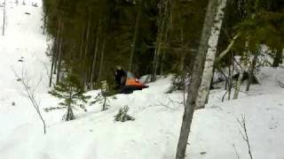 SkiDoo Alpine 2 hillclimbing [upl. by Negam]