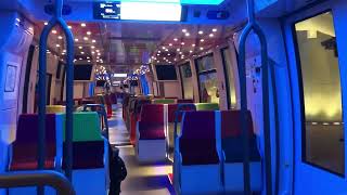 RER E Inauguration du Nouveau Trajet Nanterre Magenta [upl. by Yrral]