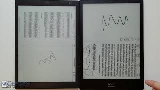 Sony DPTCP1 vs Onyx Boox Note Comparison Review [upl. by Ydak934]