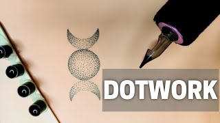 Tattoo Shading Techniques  DOTWORK [upl. by Dolf]