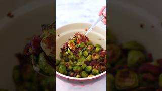 Roasted Brussels Sprouts With Bacon [upl. by Tranquada736]