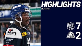 HC La ChauxdeFonds vs EHC Visp  Highlights  25 Novembre 2023 [upl. by Aryl566]