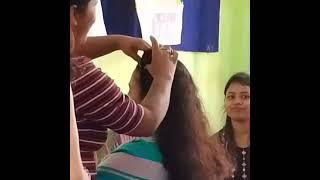 beautician course 💇🏻💄like comment share views subscribe [upl. by Marfe]