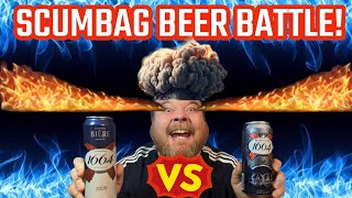 SCUMBAG BEER BATTLE Kronenburg 1664 VS NEW 46 Kronenburg 1664 [upl. by Notliw]