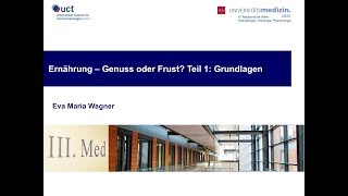 Ernährung nach Transplant  Grundlagen  UCT Mainz  WagnerDrouet [upl. by Lectra]