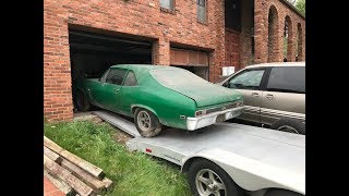 Unconverted 1969 L78 396 Yenko Nova Found In Western PA Parked Since 1978 [upl. by Anaz]