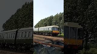 55028  class 117 arrive at Swanage station from Norden 26724 [upl. by Nahseez66]