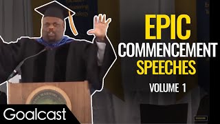 The BEST Commencement Speeches To Get You PUMPED For Life  Top 5 Speeches  Goalcast [upl. by Nakasuji518]