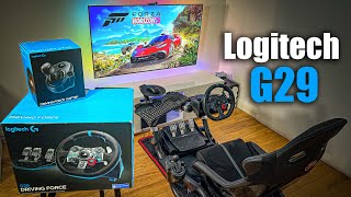 Forza Horizon 5 with the Logitech G29  Driving Force Shifter  Does it work [upl. by Intyrb]