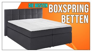 Boxspringbett TEST  Welches Bett kaufen Vergleich [upl. by Mathe297]