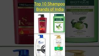 Top 10 Shampoo of India shorts bestshampooinindia [upl. by Dallon]