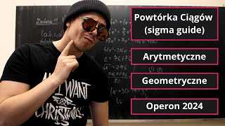 Ciągi Arytmetyczne i Geometryczne Matura Rozszerzona z Matematyki 2024 [upl. by Strander]