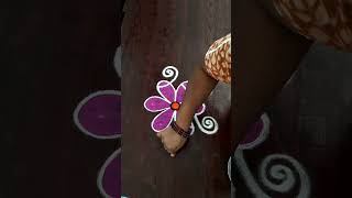 The Most Beautiful Flower Rangoli Designs [upl. by Alcus]