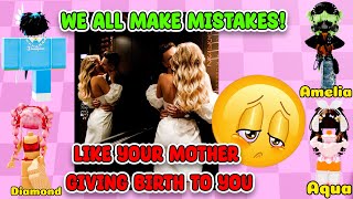 🪺TEXT TO SPEECH🪺We All Make Mistakes🪺Roblox Story [upl. by Reeta]