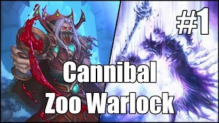 Hearthstone Cannibal Zoo Warlock Part 1 [upl. by Gnehs318]